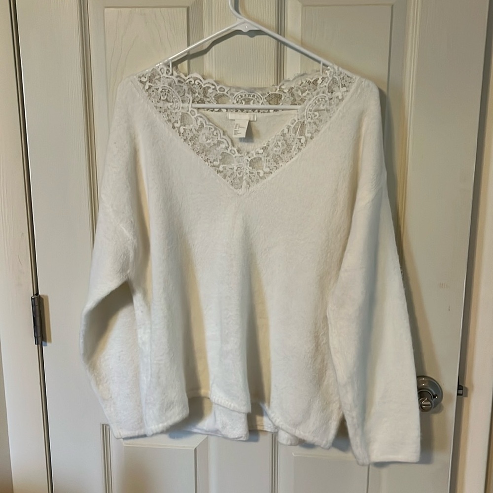White sweater